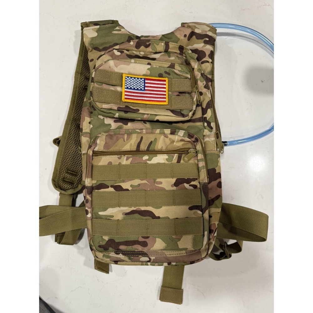 NOOLA Hydration Backpack‎ with 3L TPU Water Bladder, Tactical Molle Water Back